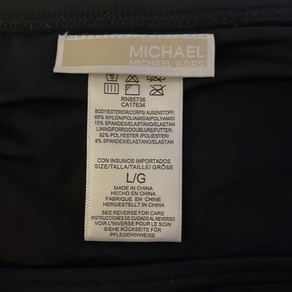 Michael Kors, large, bathing, suit, bottoms only - Picture 4 of 6